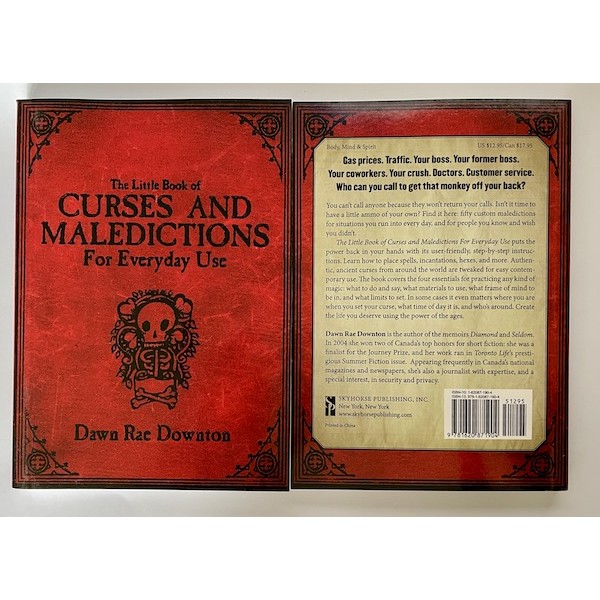 Book little book of curses and maledictions for everyday use Dawn Rae Downton